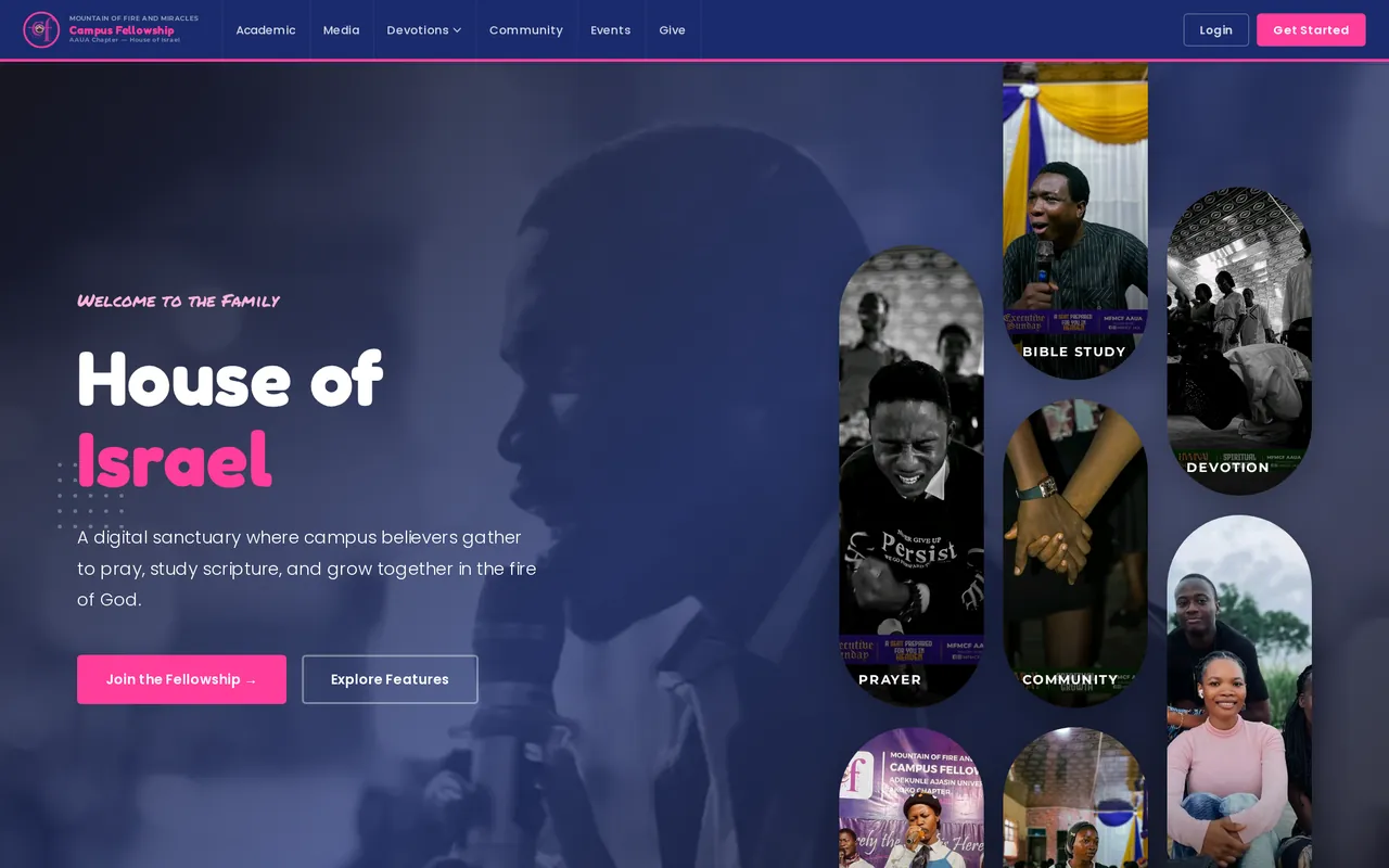 MFM Campus Fellowship House of Israel homepage